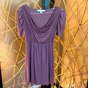 XXI nude magenta dress